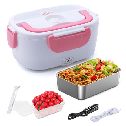 Electric Lunch Box – Portable Food Warmer for Work, Travel & Car Use