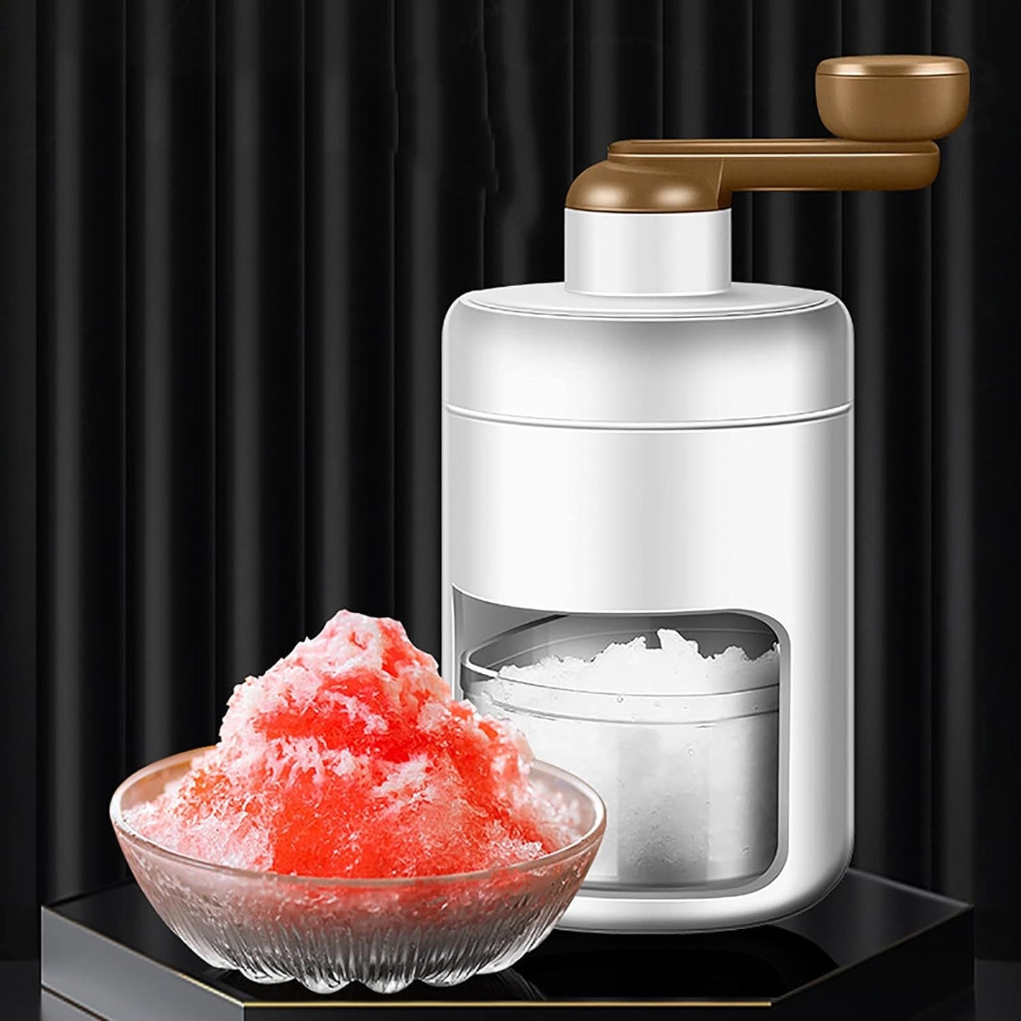 Ice Crusher Machine for Drinks & Desserts